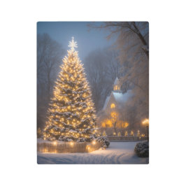 Design de árvore de Natal majestosa