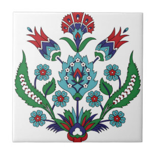 design de azulejo de de cor tulip