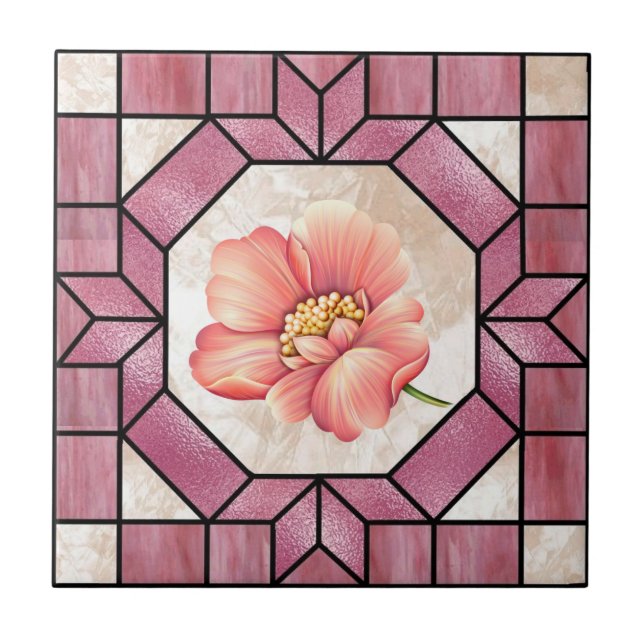 Design de Azulejo de IMAGEM de Vidro Armazenado (Frente)