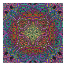 design de azulejo multicolorido abstrato