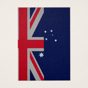 Design de bandeira da Austrália no Estilo de Cromo