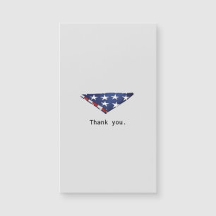 Design de bandeiras americanas dobradas simples