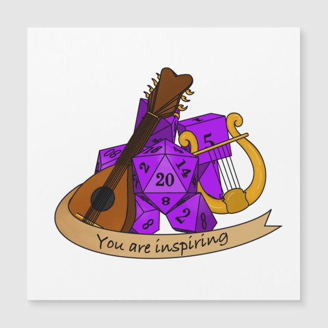 Design de Bard Dice (Frente)