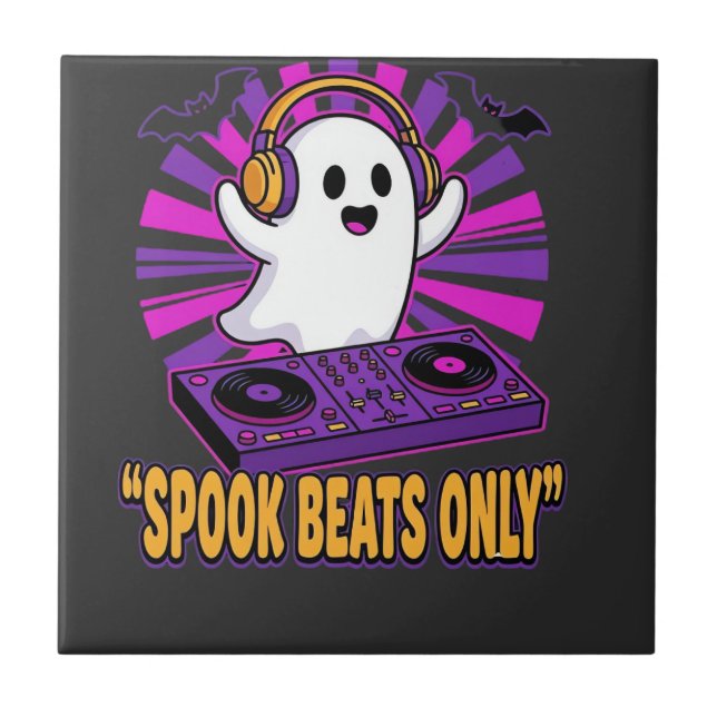 Design de Batidas de Halloween de DJ Fantasma Assu (Frente)