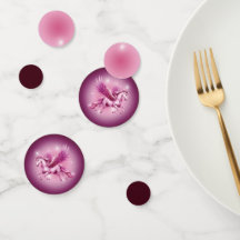 Design de Birthday Pink Pegasus Fantasy