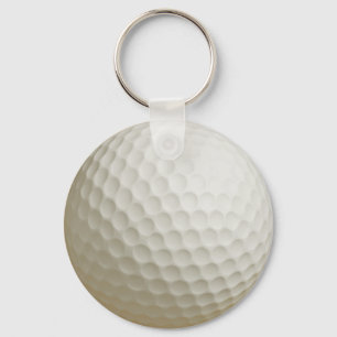 Design de Bola de Golfe 3D – Chaveiro de Opção Per