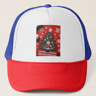Design de boné de natal de chapéus e de homem