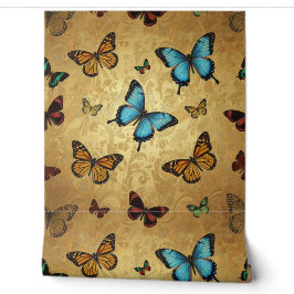Design de Borboleta Autêntica Texturizada de Alta