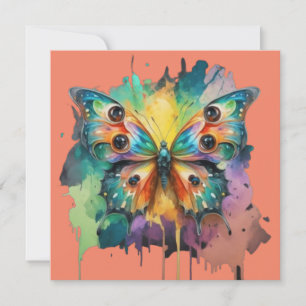 Design de borboleta colorida