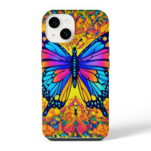 Design de borboleta iPhone 14 Capas