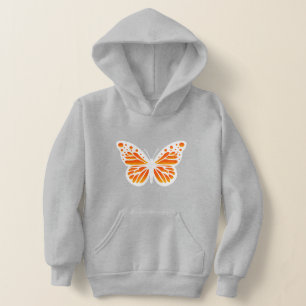 Design de Borboleta Monarca - Pullover Hoodie para
