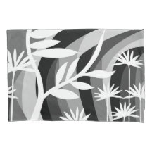 Design de Botânica Preta e Branca