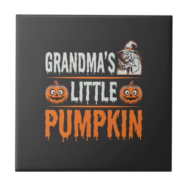 Design de Bruxa de Halloween da Pequena Abóbora da (Frente)