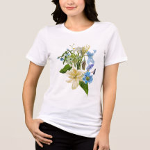 Design de buquê floral vetorial: primavera de verã