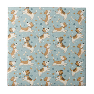 Design de Cachorrinho Fofo para Crianças - Padrão