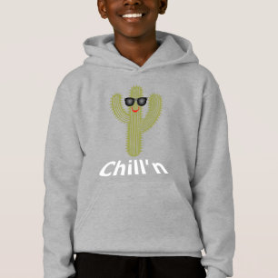 Design de Cactus Chill - Pullover Hoodie