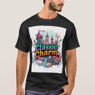 Design de Camisa Clássica Charm T