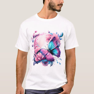 Design de Camisa de Bela Flutuante