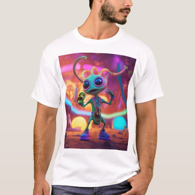 Design de Camisa de Fogo de Arremesso de Dragão Ma (Frente)