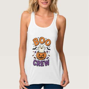 Design de Camisa de Halloween Abóbora Fantasma Fof