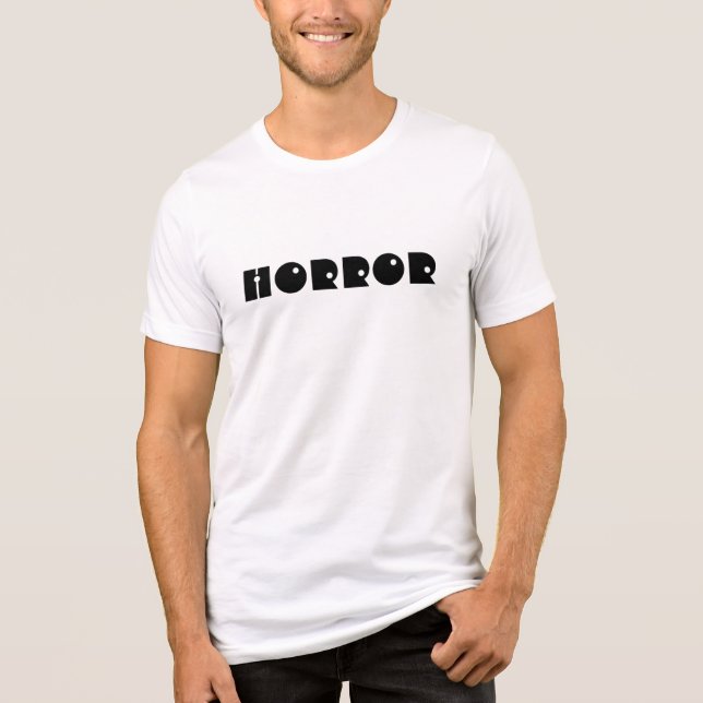Design de Camisa de Horror do Reino Unido (Frente)