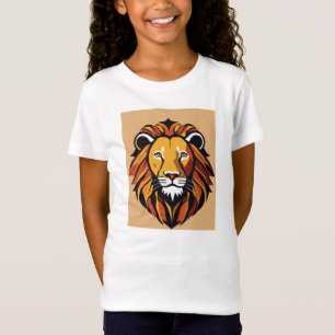 DESIGN de camisa de leão-de-camisola LION-T-SHIRT