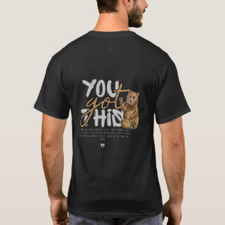Design de Camisa de Slogan Motivacional Cute