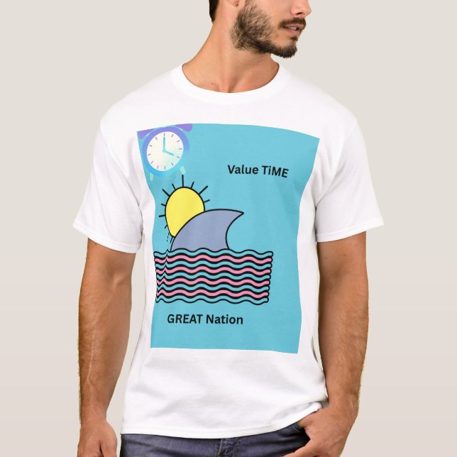 Design de Camisa de T Motivacional ValueTiME (Frente)