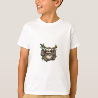 Design de Camisa de T-Raccoon Mischefe"
