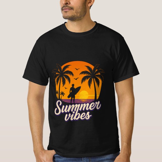 Design de Camisa de Verão (Frente)