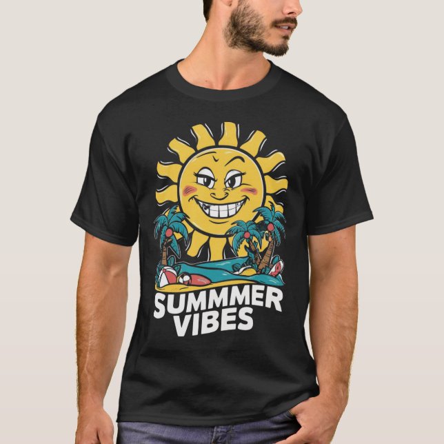 Design de camisa de verão, Design de camiseta de p (Frente)