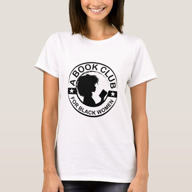 Design de camisa do clube de livros para mulheres (Frente)