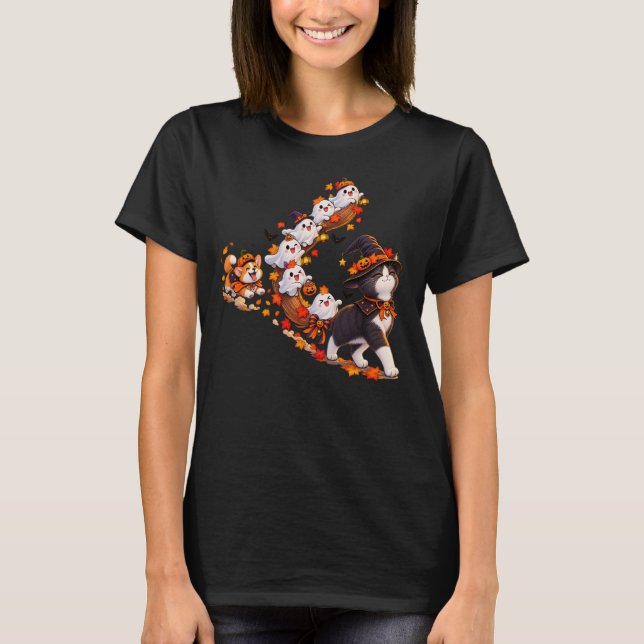 Design de Camisa do Desfile de Fantasmas da Escova (Frente)