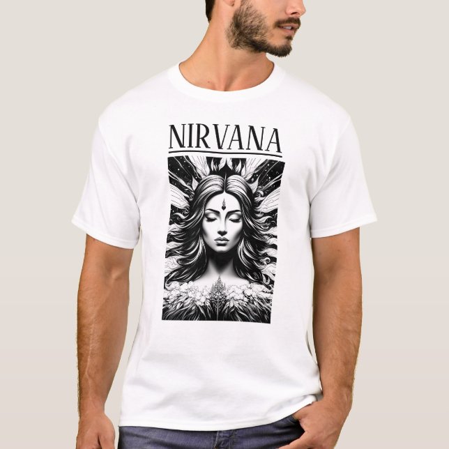 Design de Camisa Personalizada "Hindu Karma Nirvan (Frente)