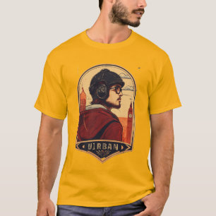 Design de Camisa T De Pulso Urbano
