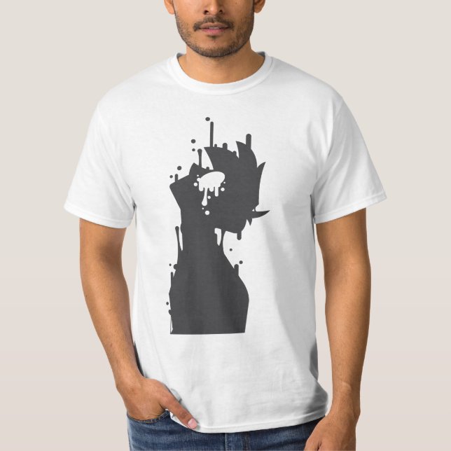 Design de Camisa T-Shirt do Anime Shadow Boy (Frente)
