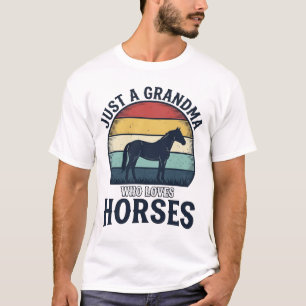 Design de Camisa Western Vintage Amante de Cavalos