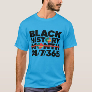 Design de Camisas de 24/7/365 pol para História Ne
