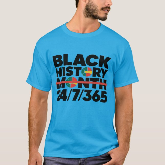 Design de Camisas de 24/7/365 pol para História Ne (Frente)