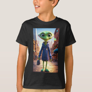 Design de Camisas de Cartoon de Cavalo Castanho Pr