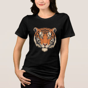 Design de Camiseiros De Cabeça De Tigre - Ani Selv