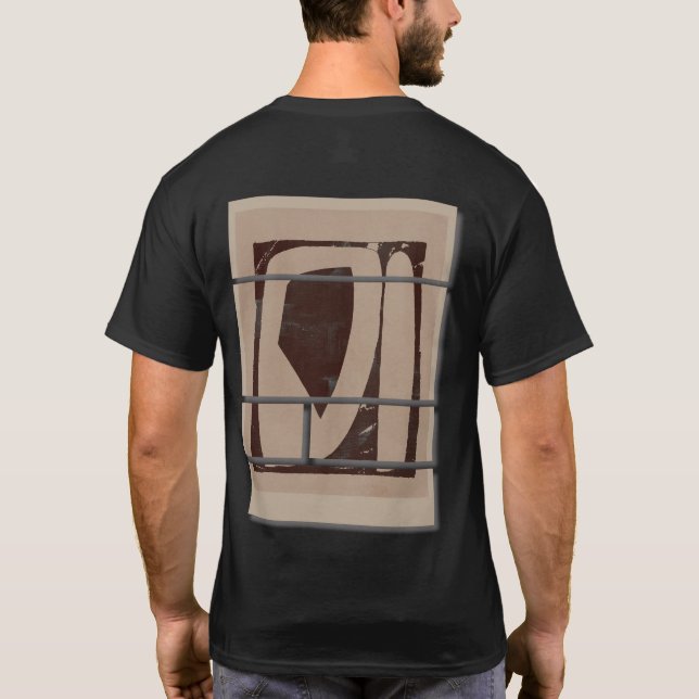 design de camiseta abstrata (Verso)