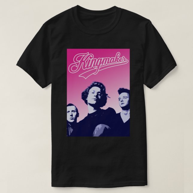 Design de camiseta Banda da Kingmaker 90s (Frente do Design)