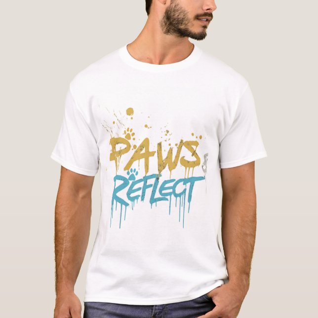 Design de camiseta centrada em poetas (Frente)