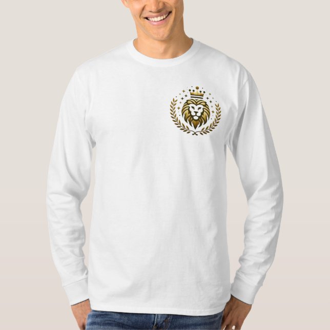 Design de camiseta clássica para homens (Frente)
