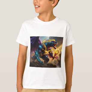 design de camiseta com tema de aventura para crian