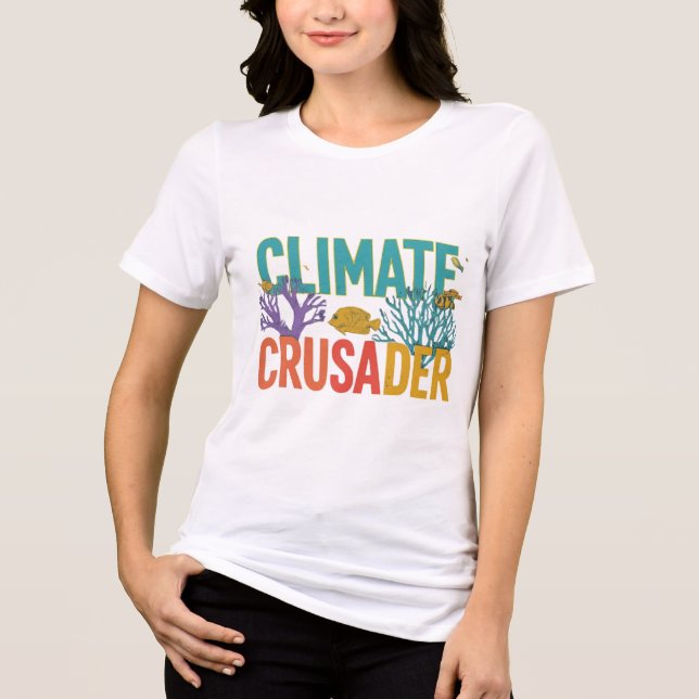 Design de Camiseta: Cruzador Climático (Frente)