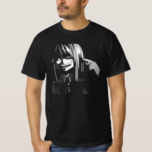 Design de Camiseta de Animação de Suicídio da M