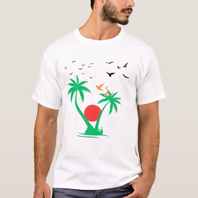 Design de camiseta de coco (Frente)
