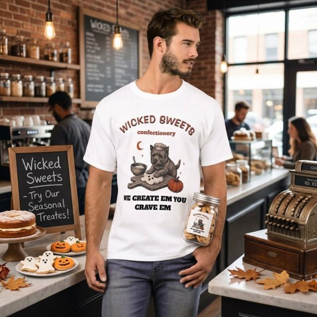 Design de Camiseta de Confeitaria Wicked Sweets (Criador carregado)